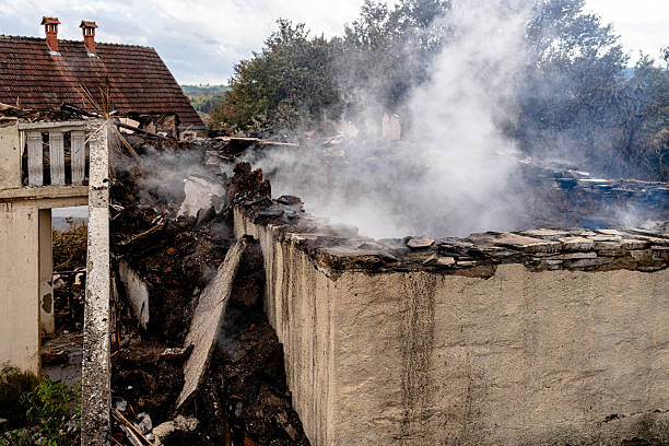 Professional Fire Damage Removal technician working in Prescott, WI